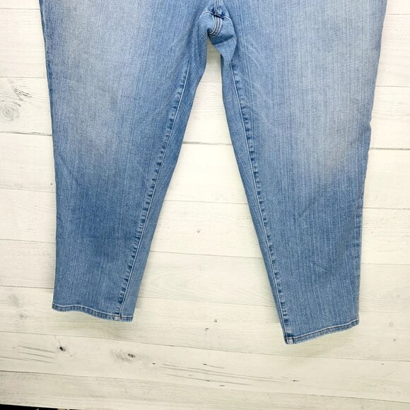 Eileen Fisher Womens Jeans Stretch Organic Cotton Denim Skinny Plus Size 24W - Picture 6 of 13
